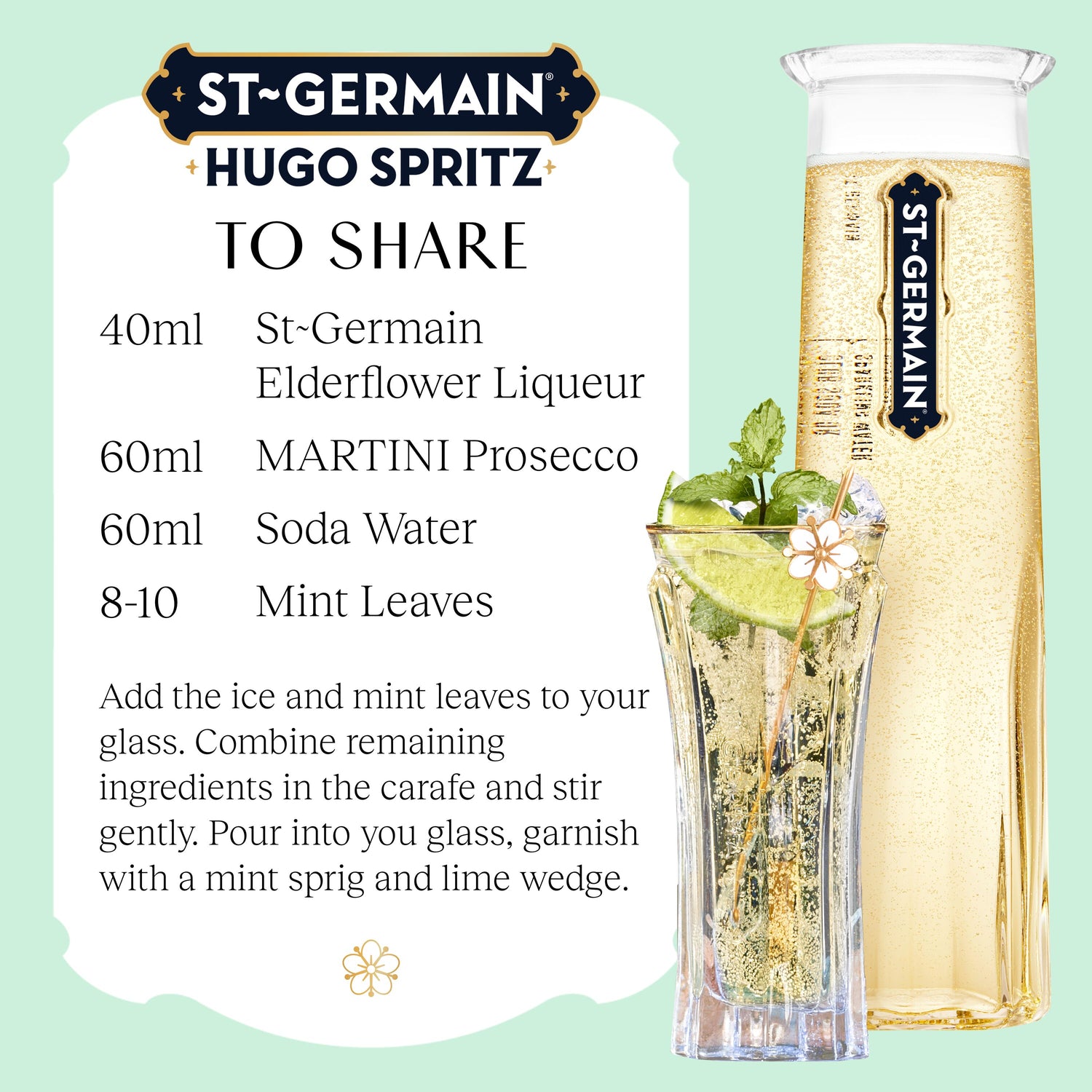 St-Germain Hugo Spritz Kit